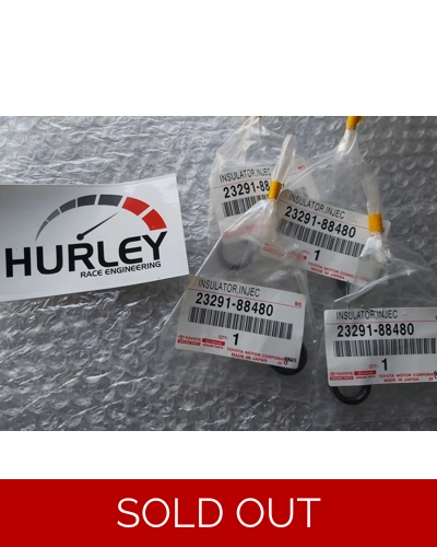 Genuine Toyota 3SGTE injector to cylinder head rubber seals - REV 3